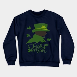 Happy saint patric's day 2023 couple Crewneck Sweatshirt